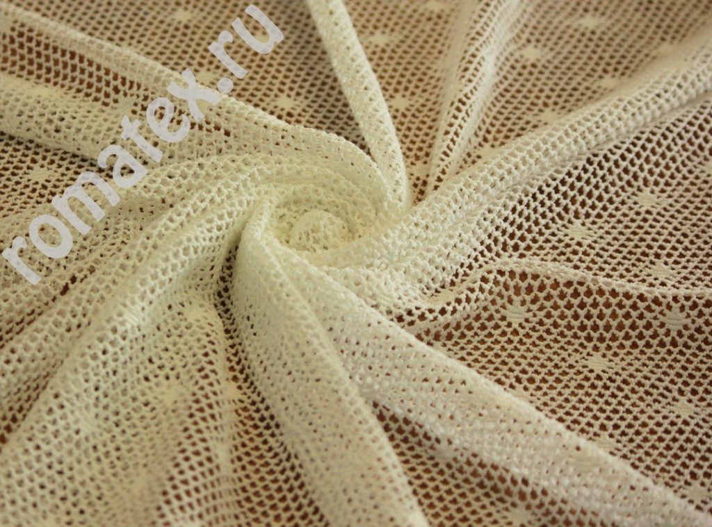 сетка «ажур» цвет айвори сетка «ажур» цвет айвори